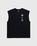 S25-PR-C Pima Cotton Sleeveless T-Shirt Black