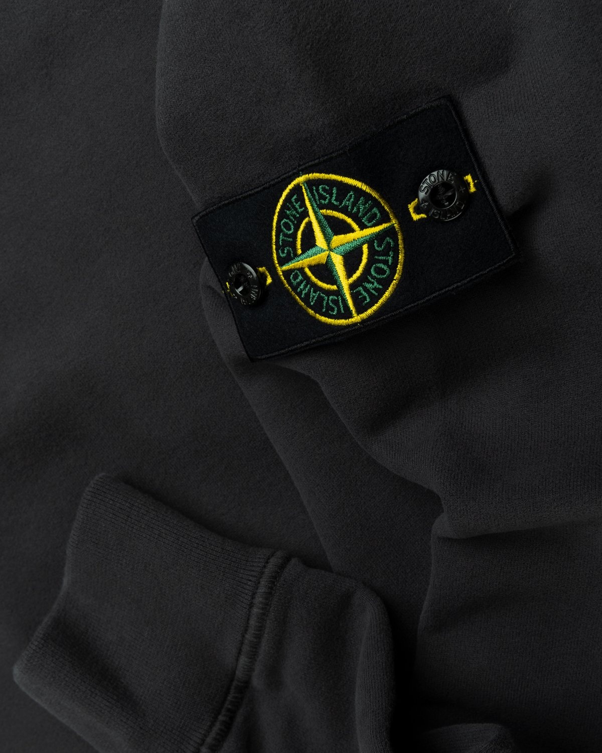 Stone island charcoal new arrivals hoodie