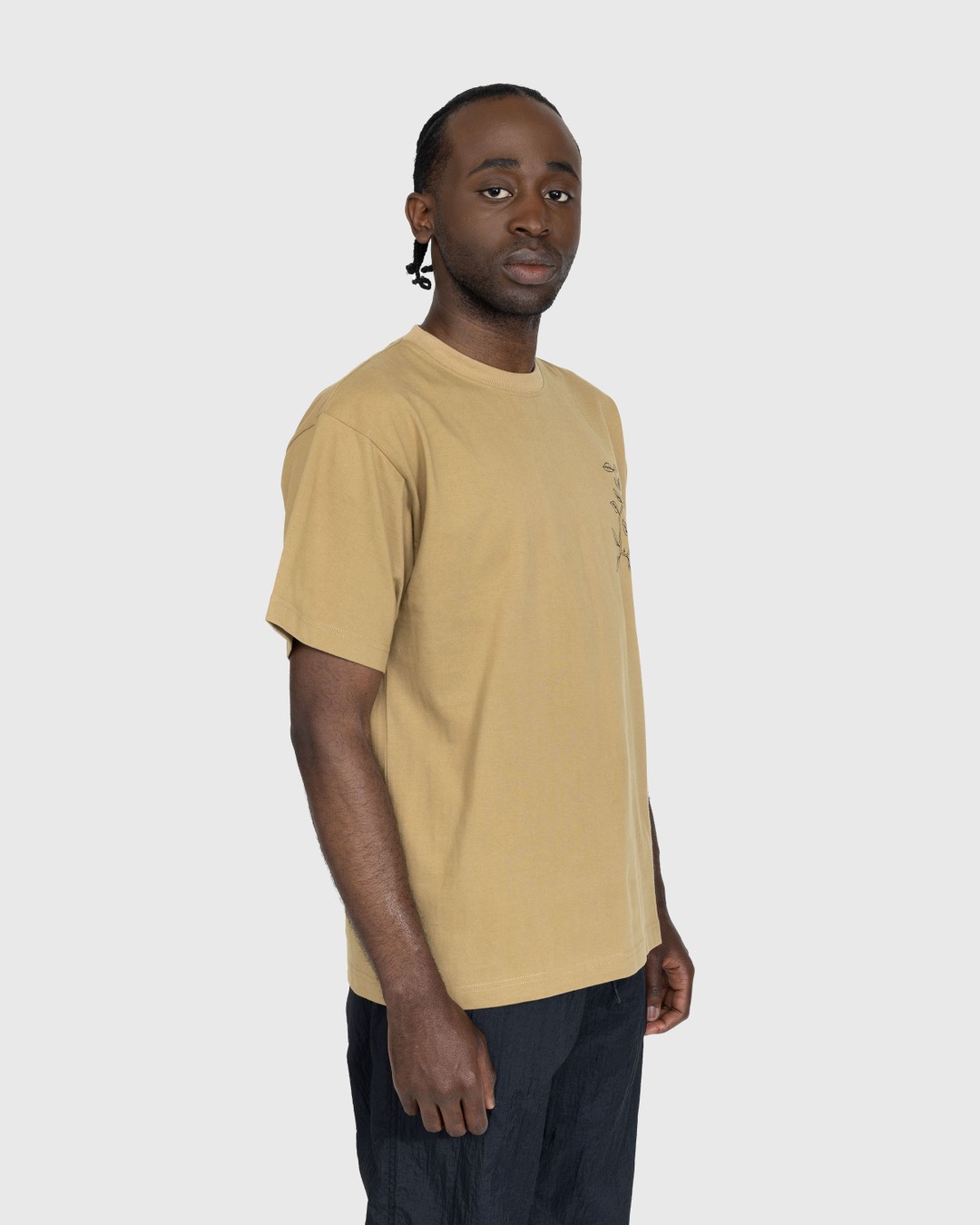Story mfg. – Grateful Tee Ecru Inside Outside Time - Tops - Beige - Image 2