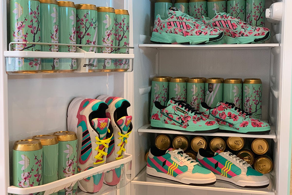 arizona iced tea x adidas originals release date price