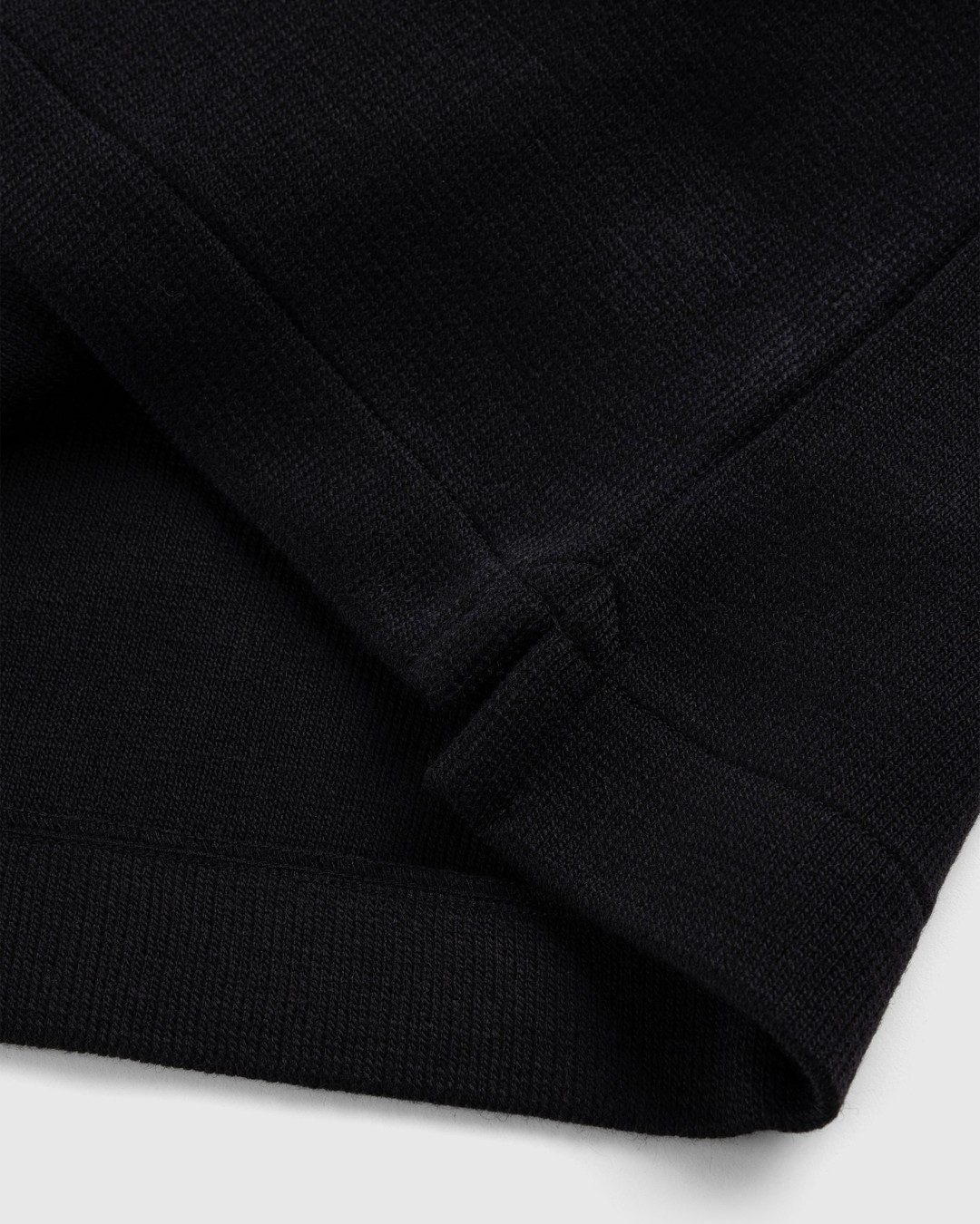Our Legacy – Ile Piquet Black Pseudo Knit - Knitwear - Black - Image 5