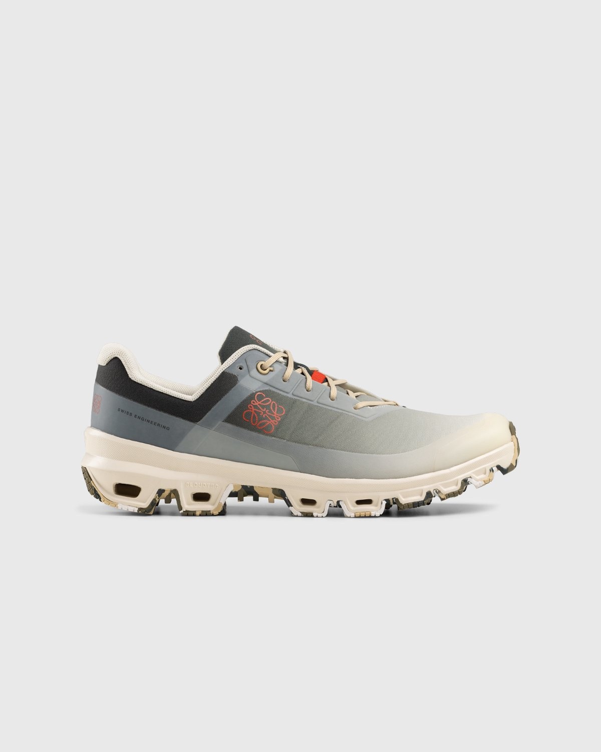 Loewe x On – Men's Cloudventure Gradient Khaki - Sneakers - Grey - Image 1