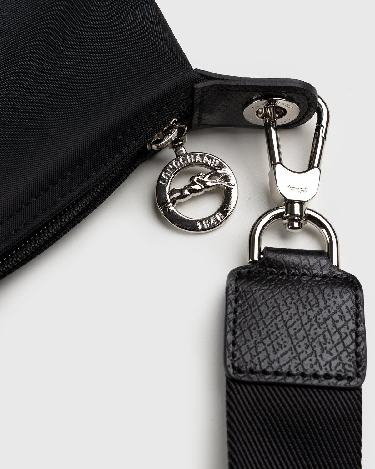 Longchamp x André Saraiva – Le Pliage André Travel Bag Black - Bags - Black - Image 4