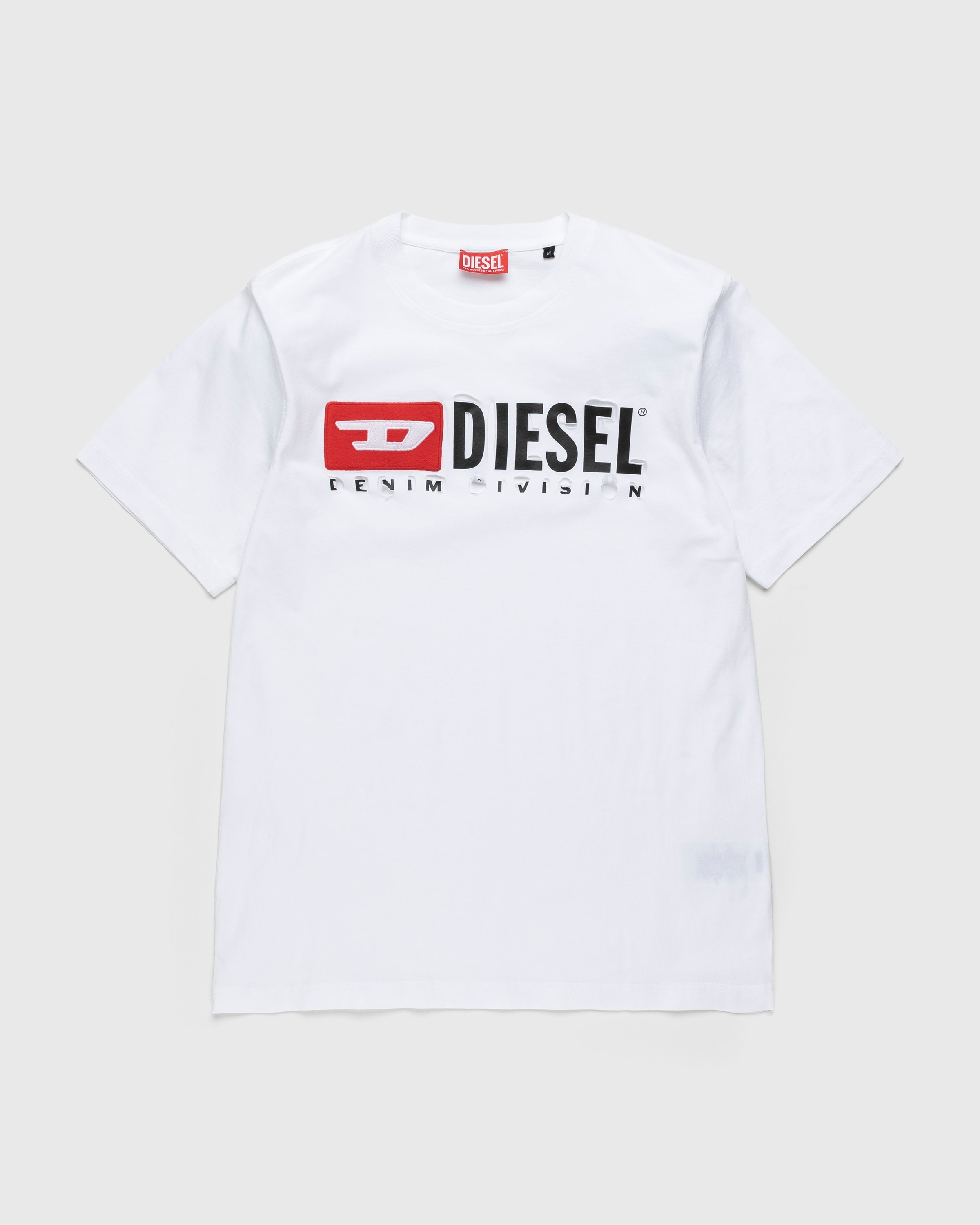 Diesel t 2025 shirts white