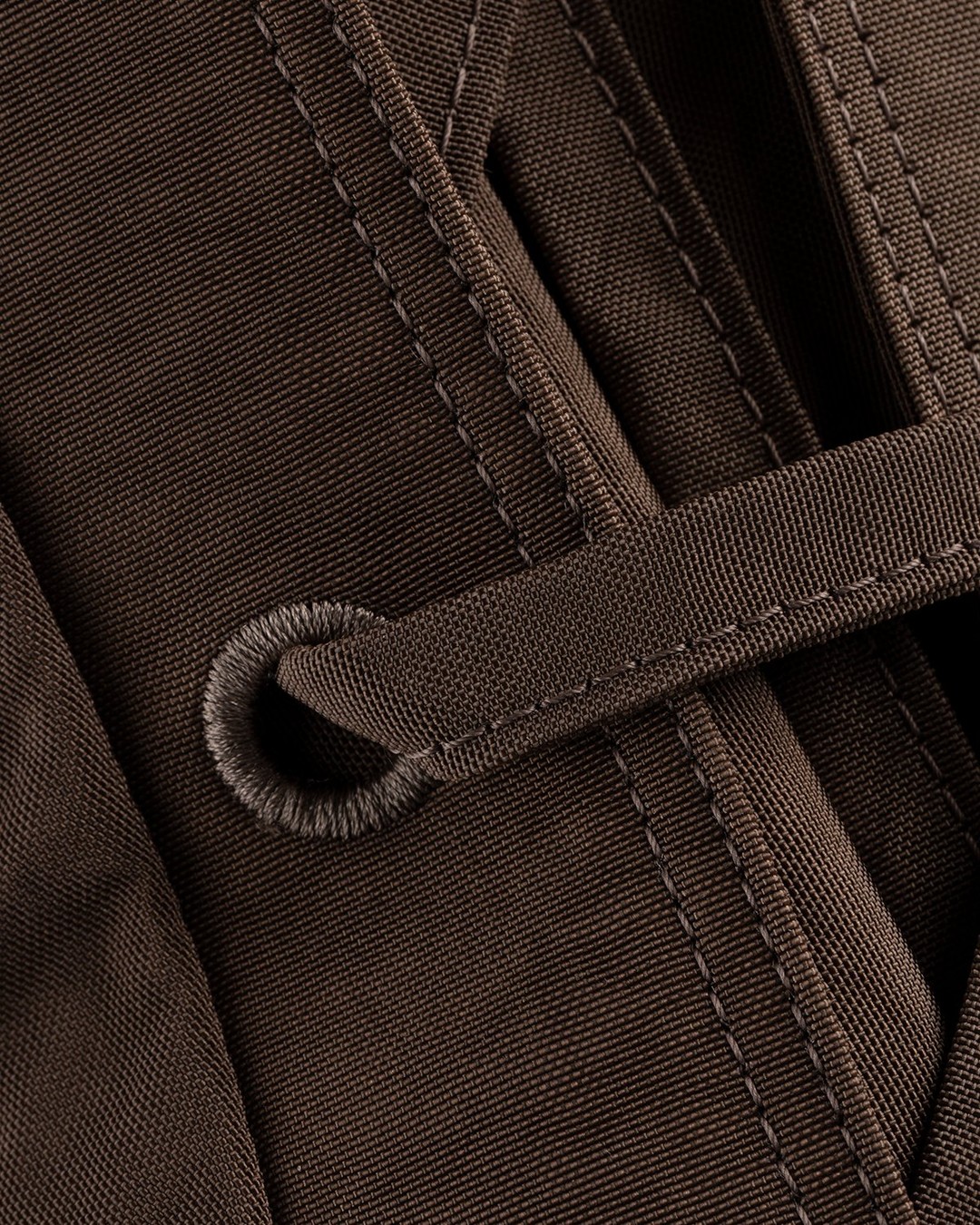 Lemaire – Soft Crossbody Bag Earth Brown - Bags - Brown - Image 7
