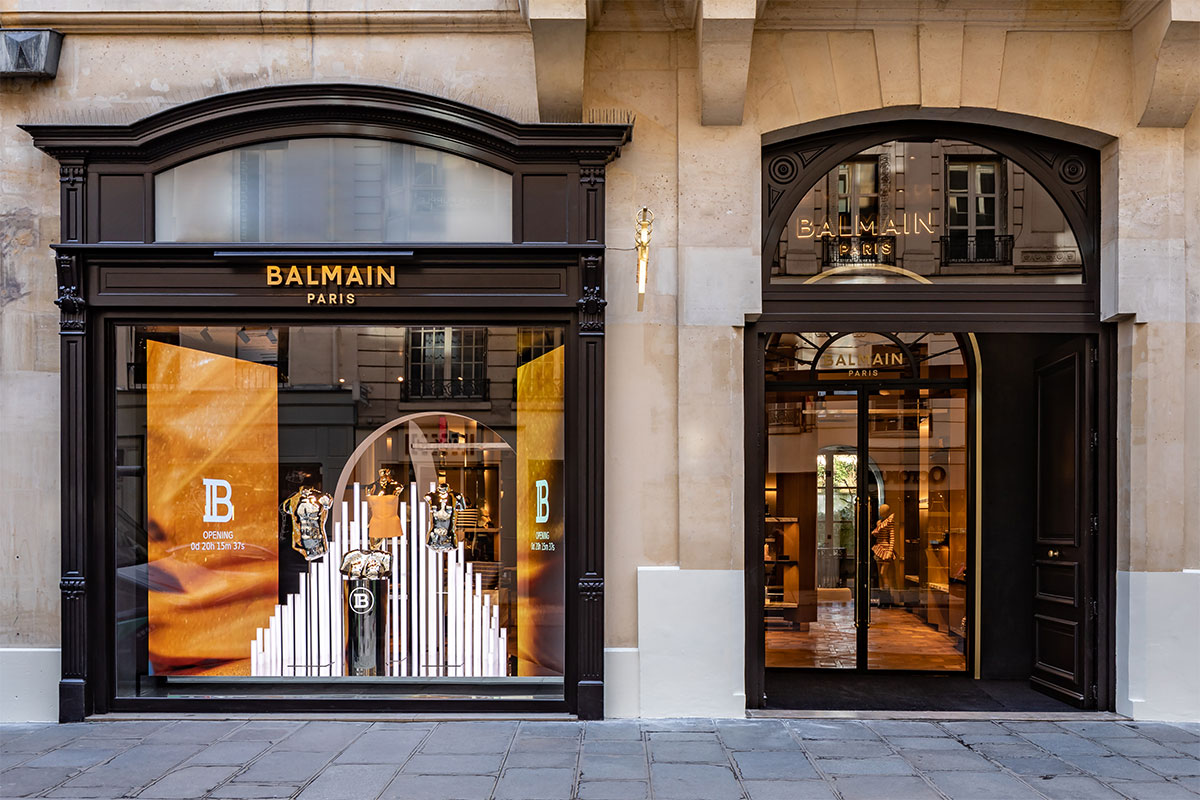 pedicab festspil organisere See Inside Balmain's Luxurious New Paris Flagship Store