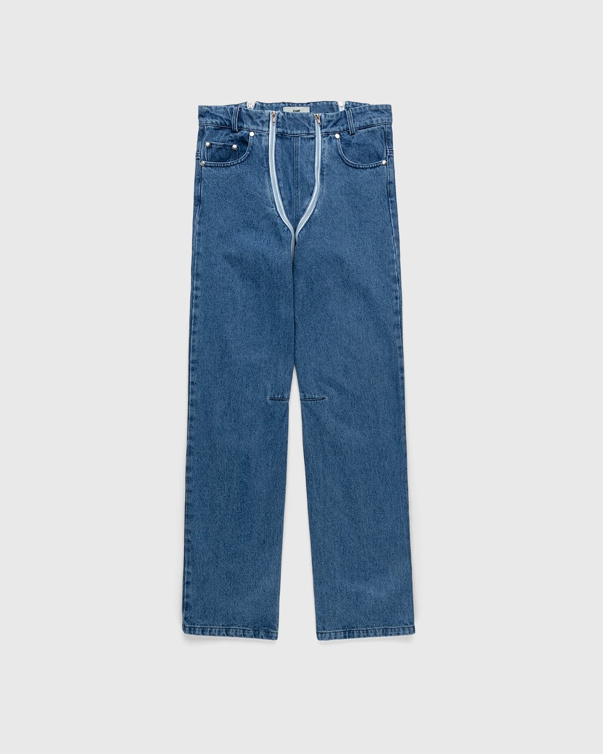 GmbH – Lata Denim Trousers Blue - Pants - Blue - Image 1