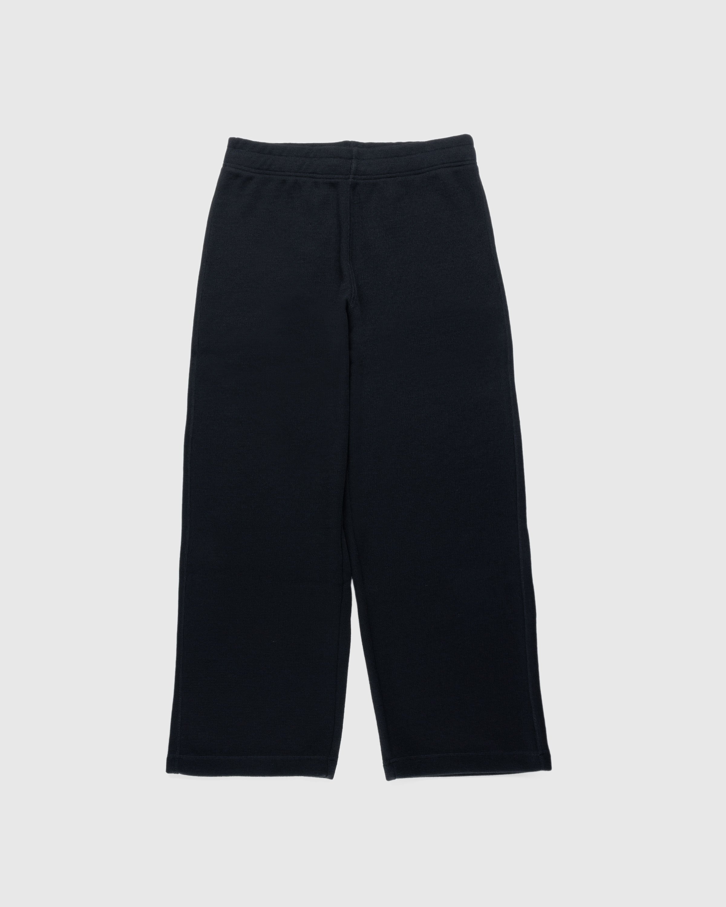 Our Legacy – Reduced Trouser Black Pseudo Knit - Pants - Black - Image 1