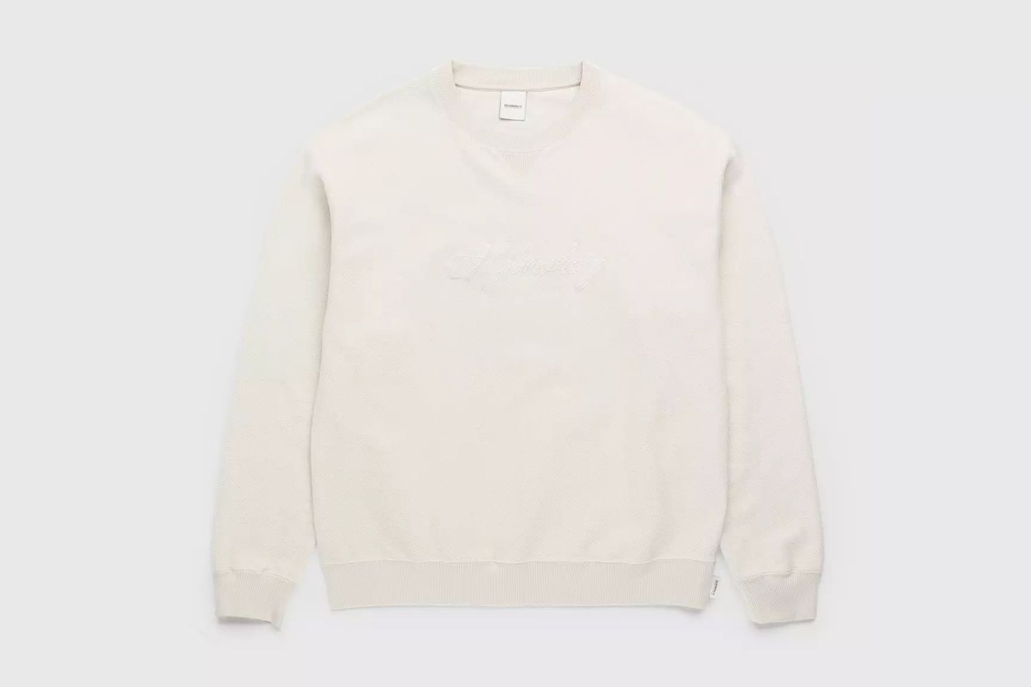 Script Logo Reverse Fleece Crew