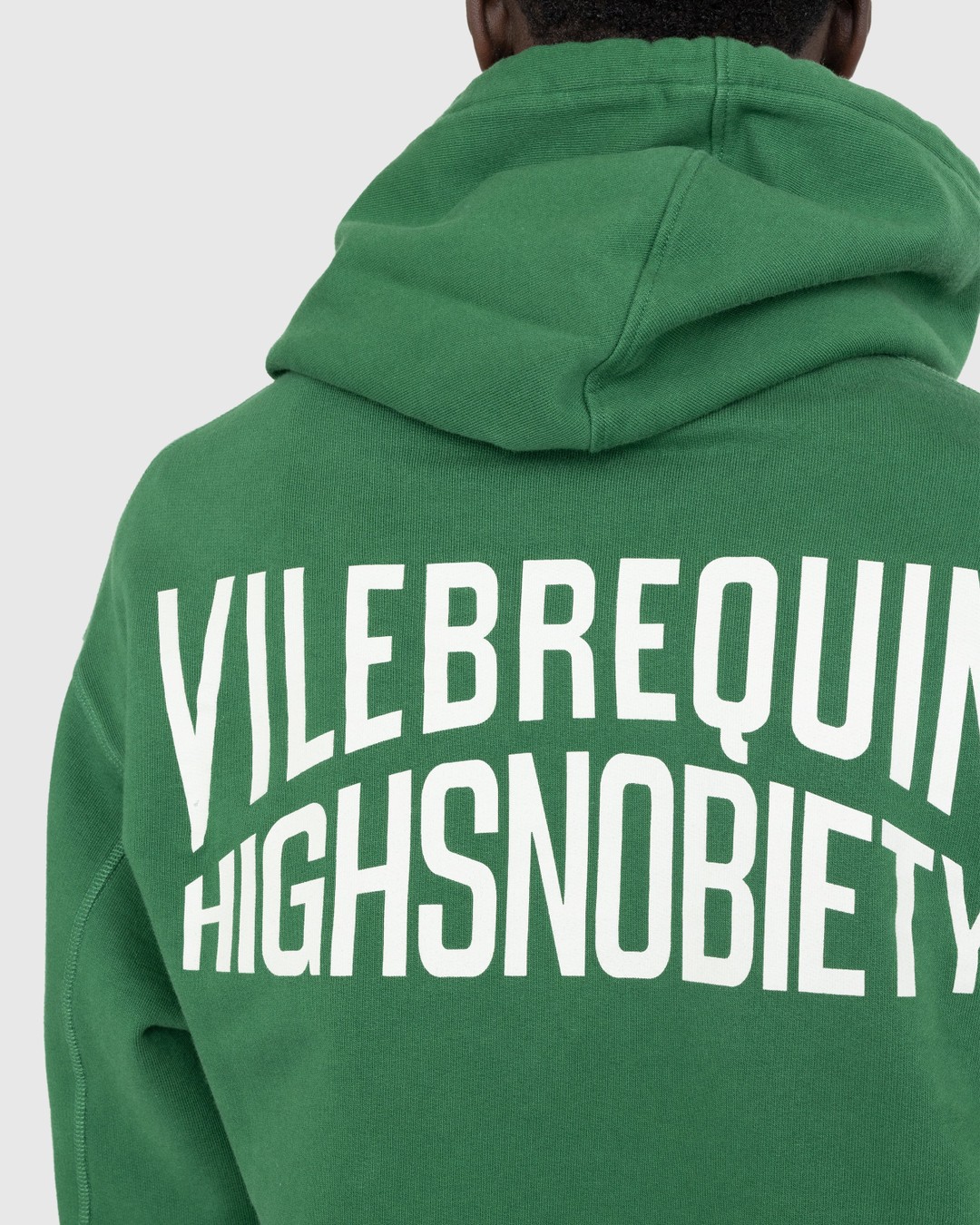 Vilebrequin x Highsnobiety – Logo Hoodie Green - Sweats - Green - Image 8