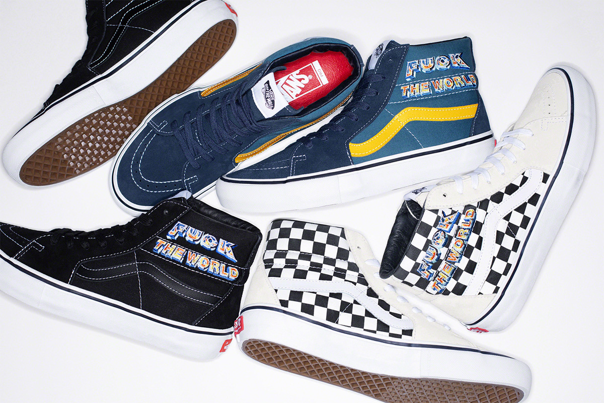 supreme vans every collaboration history 2019