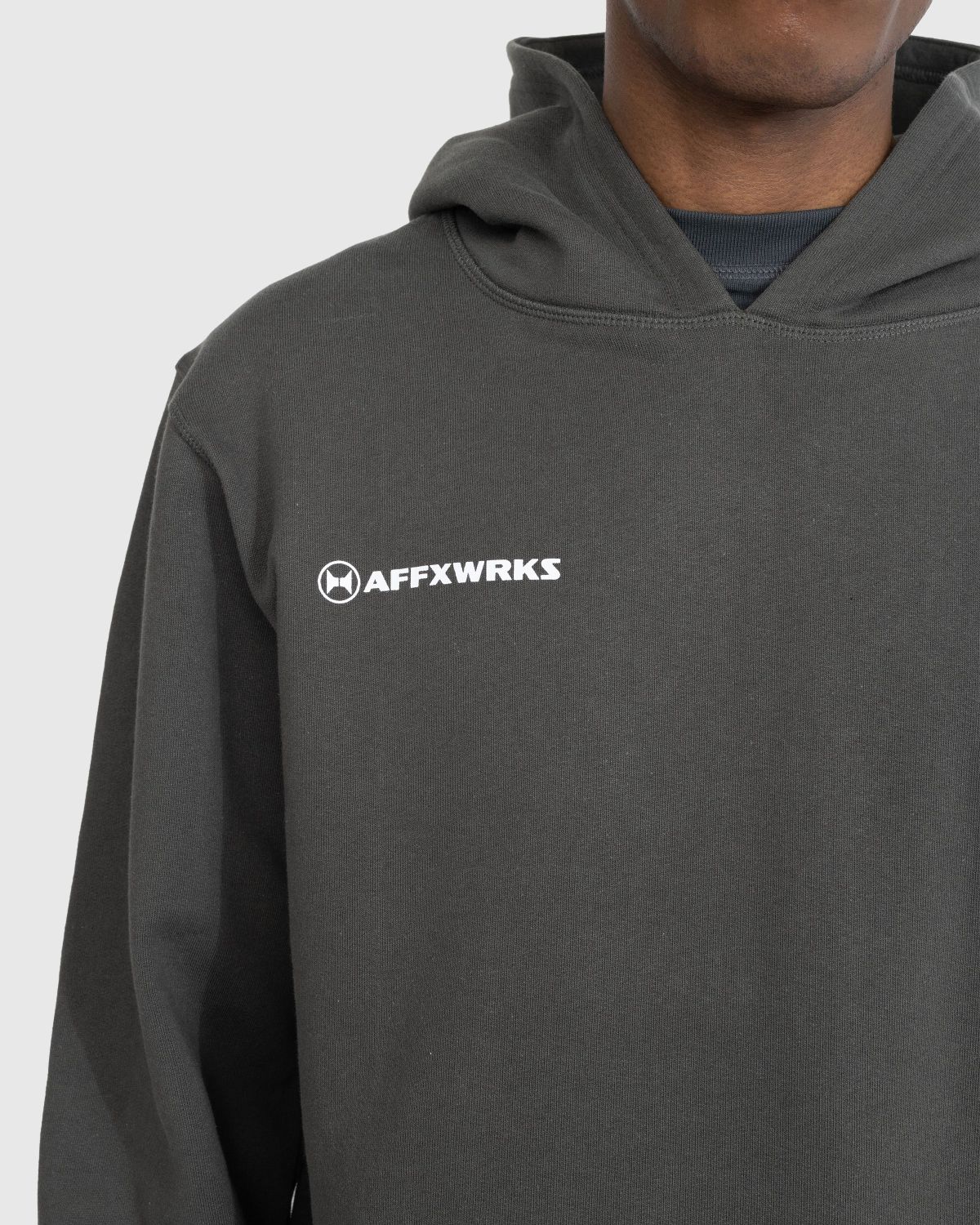 AFFXWRKS – AFFXWRKS Hoodie Washed Black - Sweats - Black - Image 6