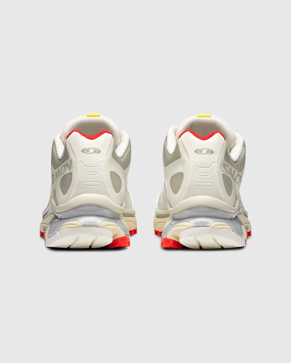 Salomon – XT-4 OG Vanilla Ice/Fiery Red/Wht - Sneakers - Beige - Image 3