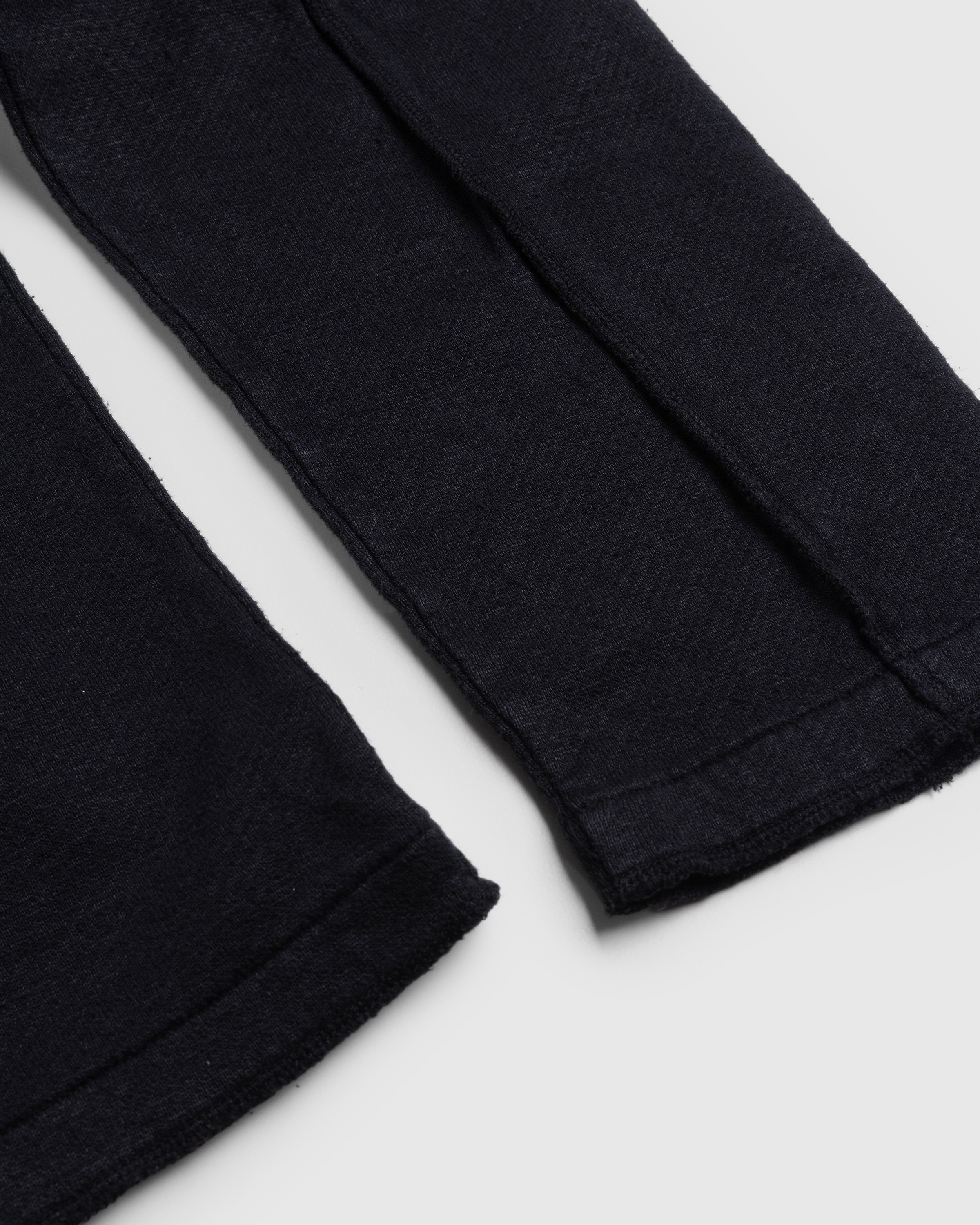 Our Legacy – Inverted Sweatshirt Black Hemp Loopback - Longsleeves - Black - Image 5