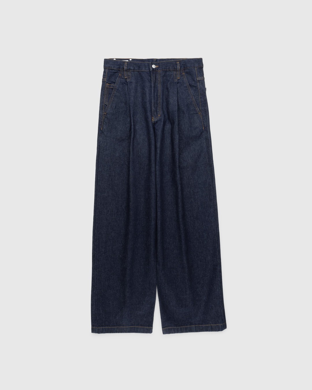 Dries van Noten – Penning Pants Indigo - Pants - Blue - Image 1