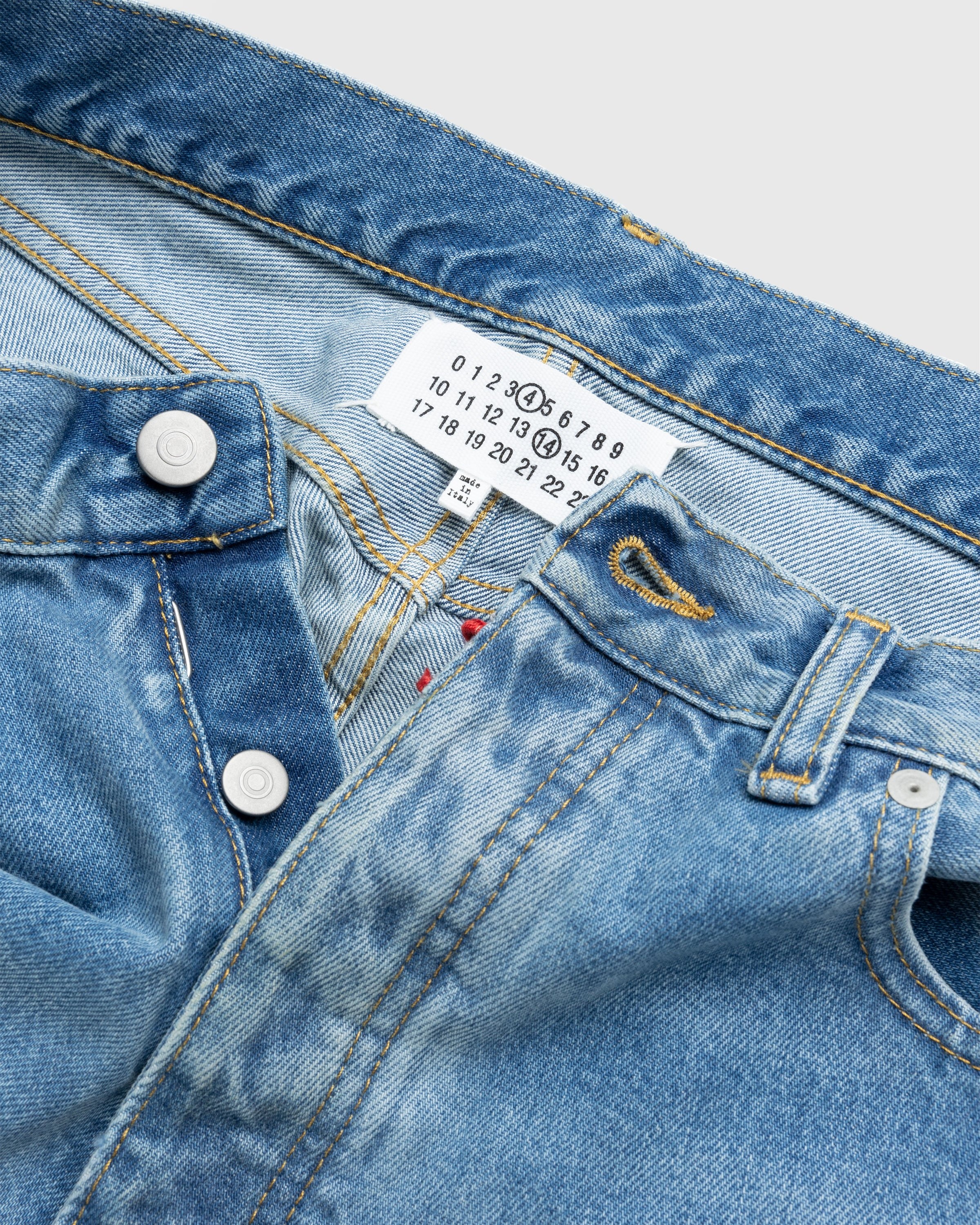 Maison Margiela – Straight Leg Jeans Blue - Pants - Grey - Image 6