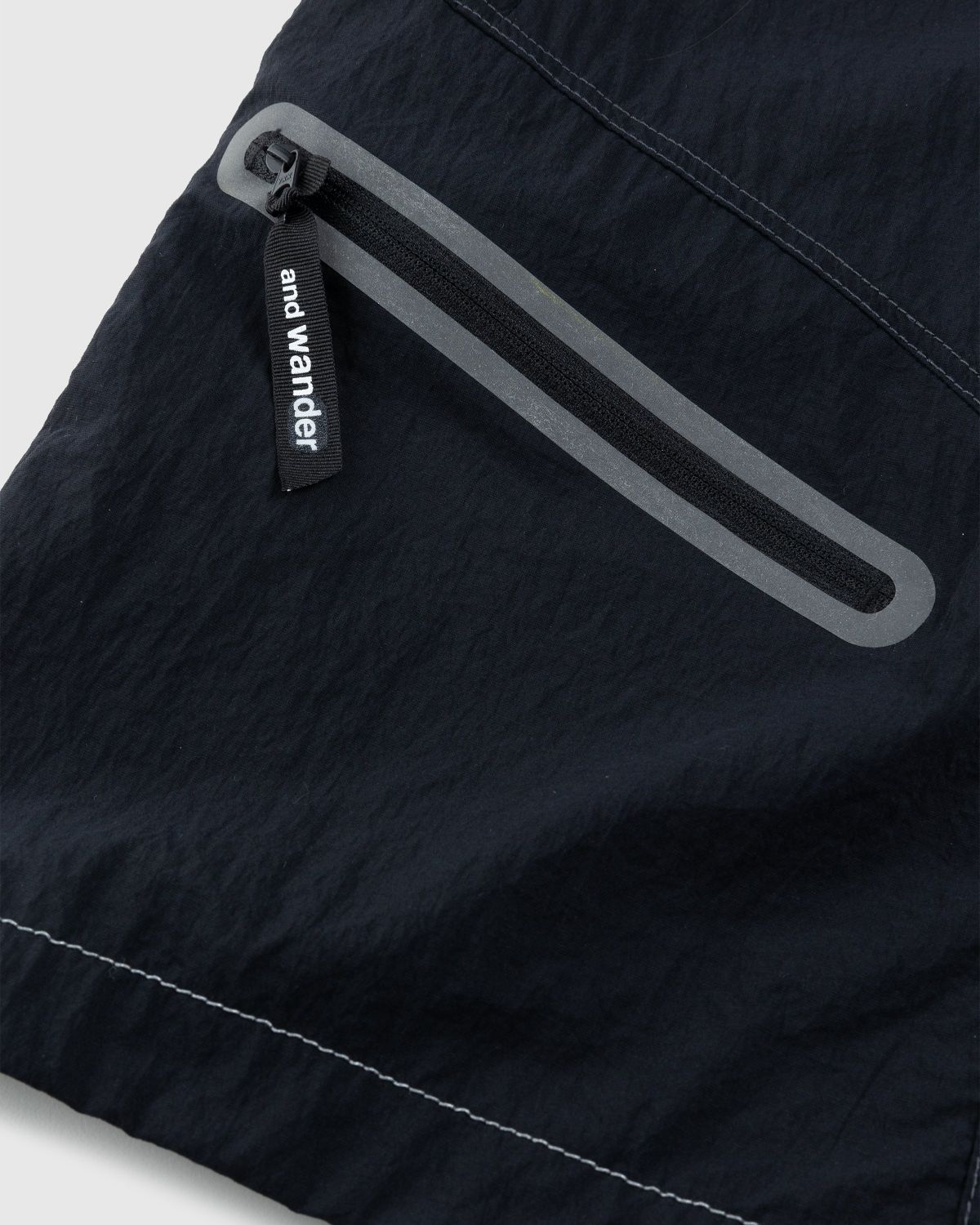 And Wander – Light Hike Shorts Black - Shorts - Black - Image 6