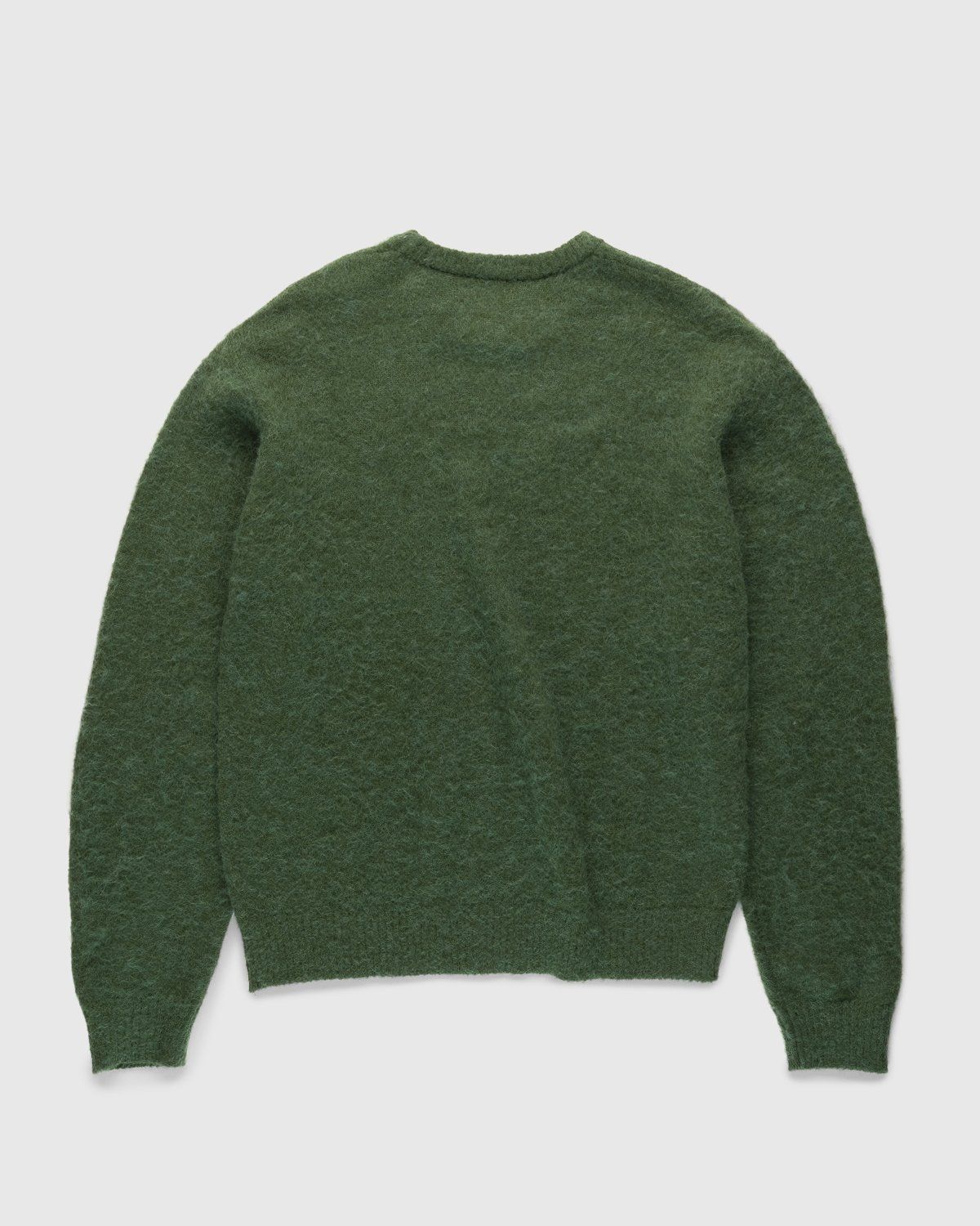 Highsnobiety – Mono Alpaca Sweater Green - Knitwear - Green - Image 2