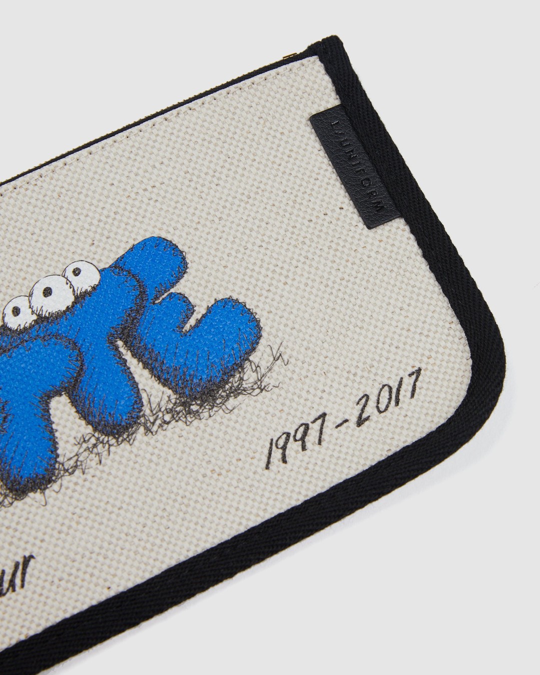 Colette Mon Amour – KAWS Beige Pencil Case - Stationary - Beige - Image 3