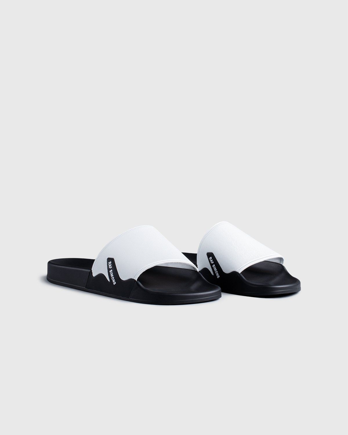 Raf Simons – Astra White/Black - Slides - White - Image 3
