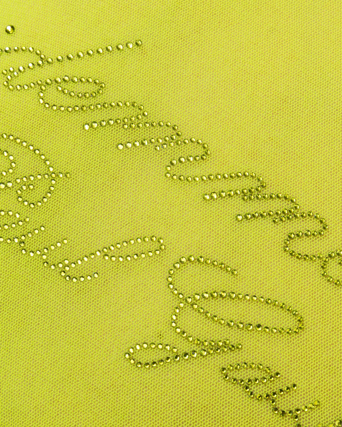 Jean Paul Gaultier – Évidemment Tulle T-Shirt Lime Green - Tops - Green - Image 4