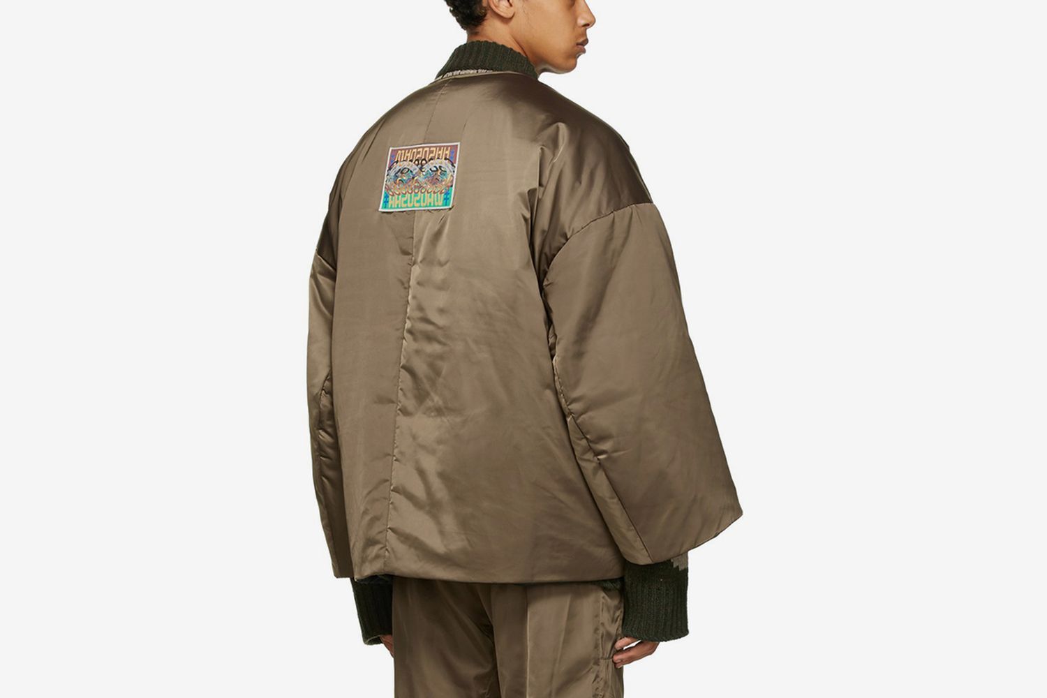 Reversible Mandarin Puffer Jacket