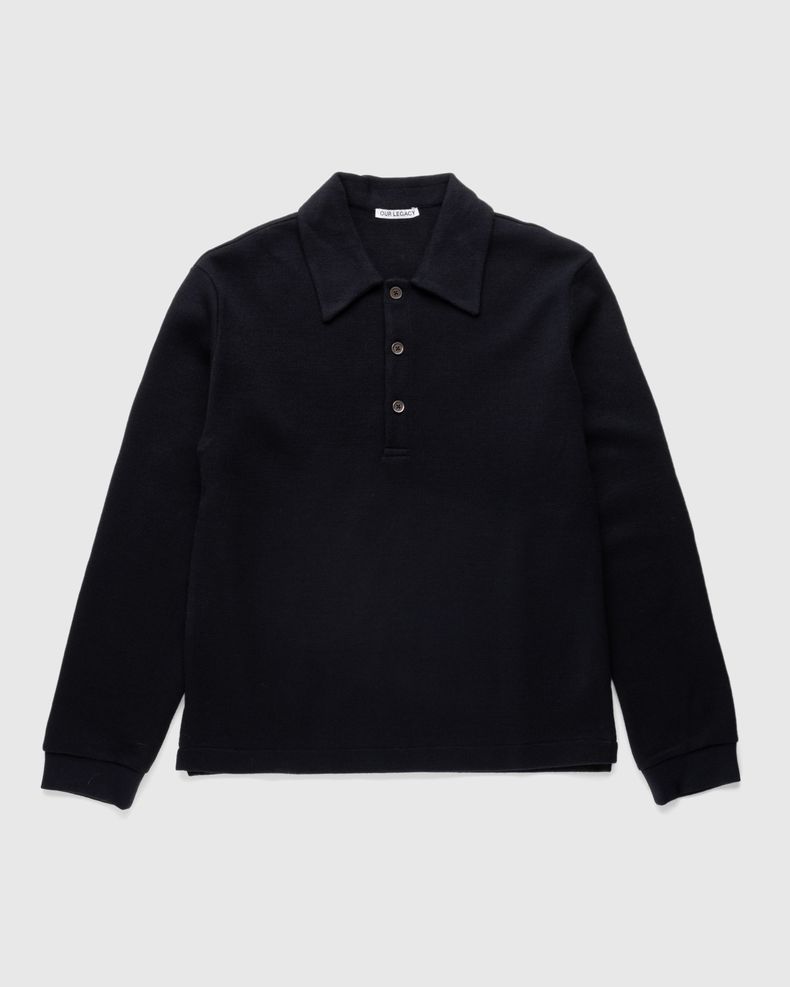 Ile Piquet Black Pseudo Knit
