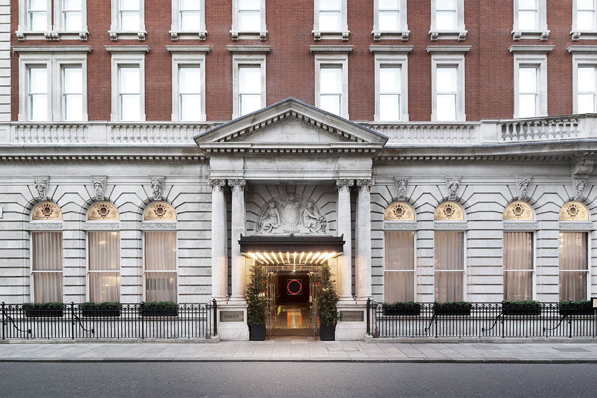 best hotels in london AMEX american express platinum