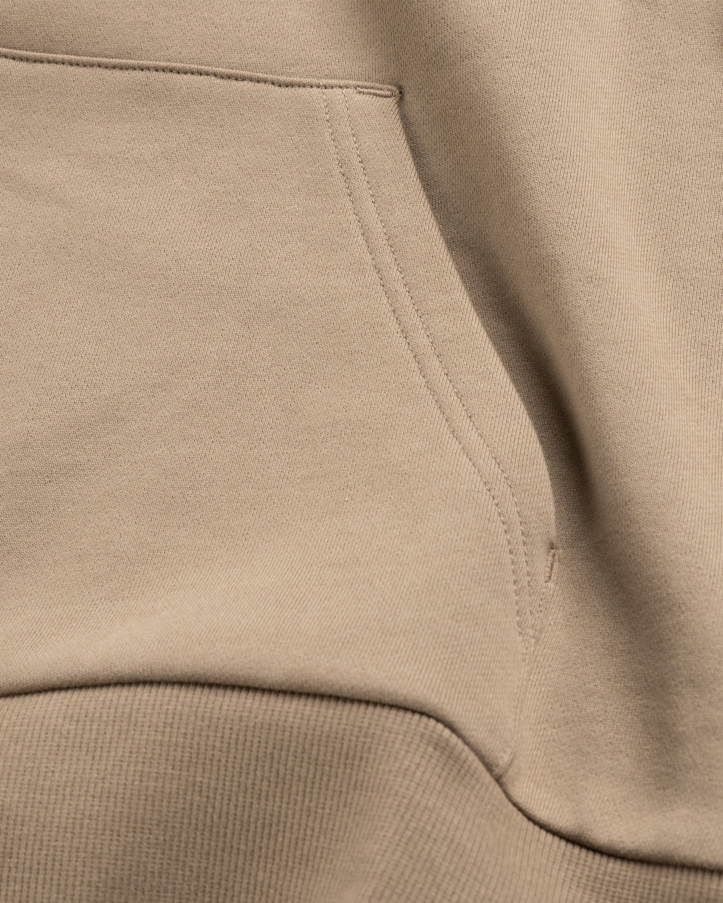 Carhartt WIP – Script Embroidery Hoodie Buffalo/White - Sweats - Green - Image 6