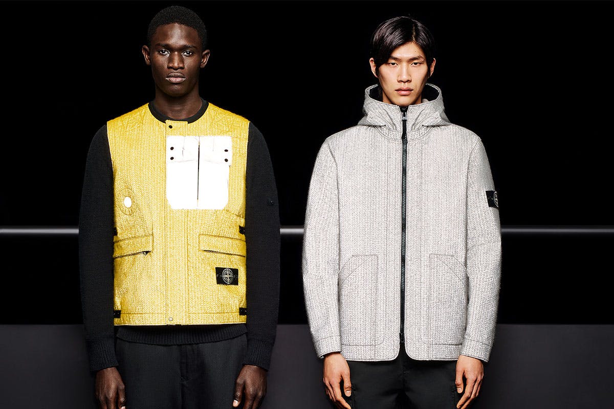 Stone Island Launches Needle Punched Reflective Outerwear