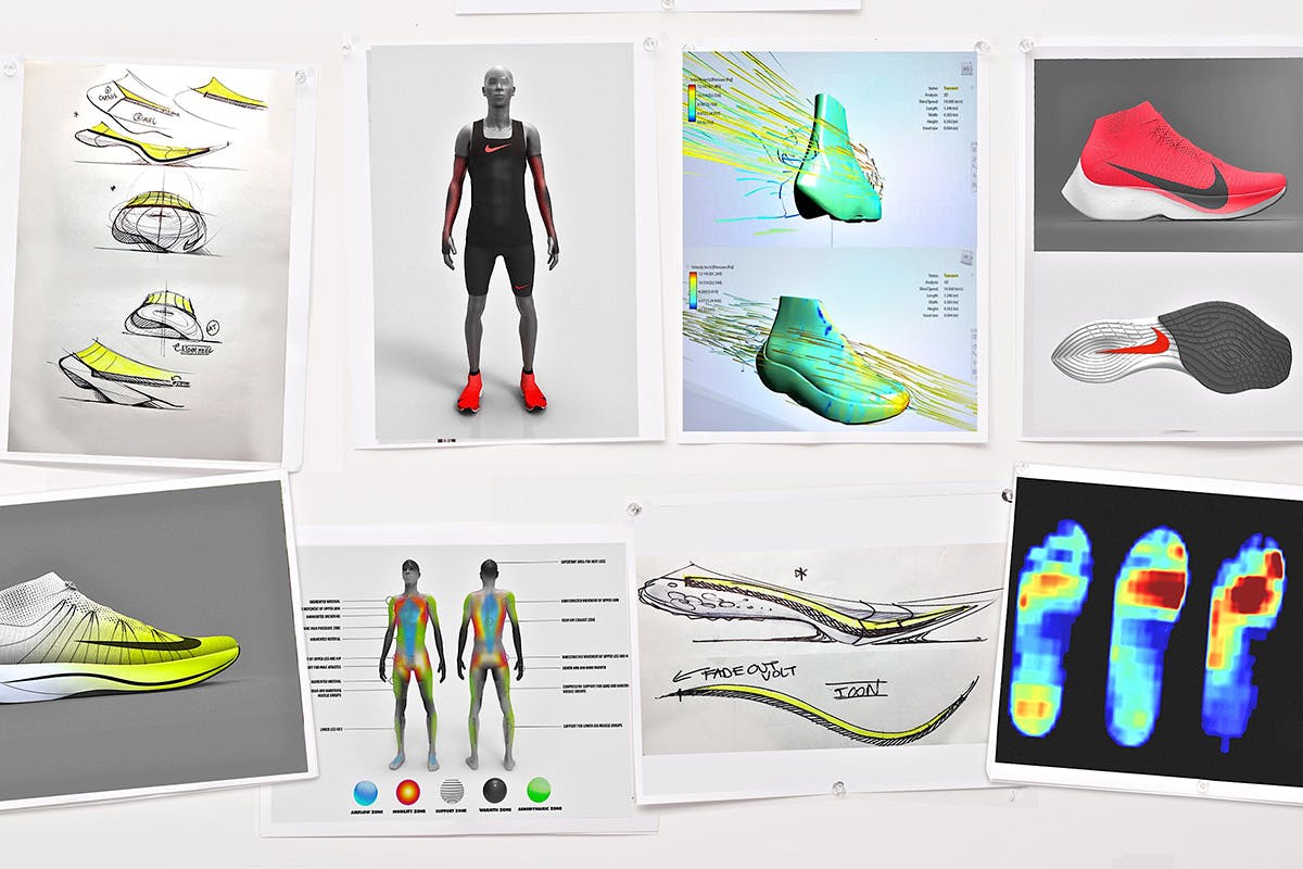 nike zoom history