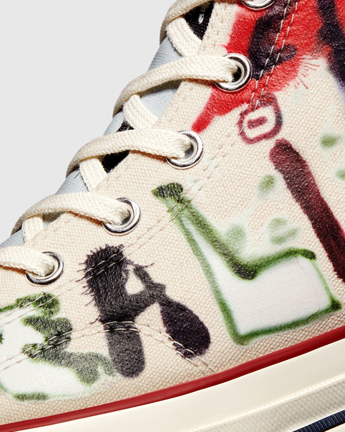 Converse x Come Tees – Chuck 70 Hi White/Multi/Egret - Sneakers - Red - Image 7