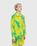 Bonsai – Spray Dyed Longsleeve Polo Yellow - Knitwear - Yellow - Image 3