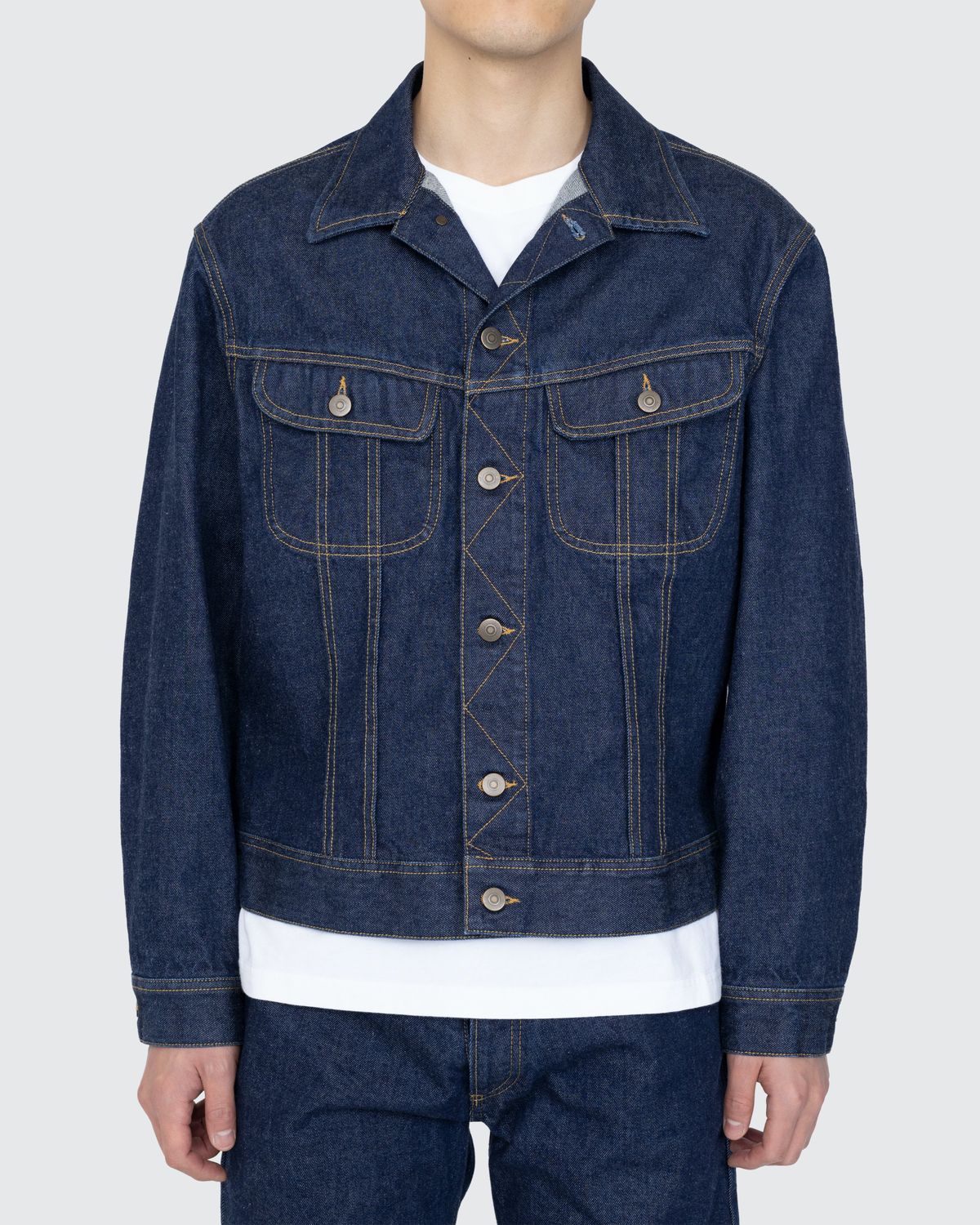 Maison Margiela – Denim Jacket Indigo - Denim Jackets - Blue - Image 2