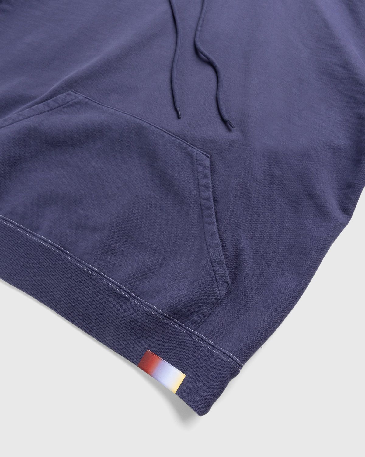 Highsnobiety – Garment Dyed Hoodie Navy - Hoodies - Blue - Image 3