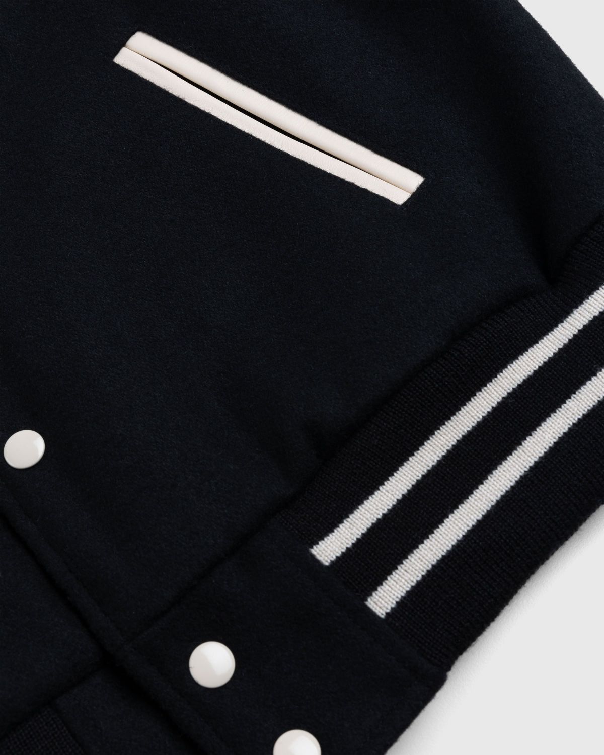Highsnobiety – Not in Paris 5 Varsity Jacket - Outerwear - Black - Image 8