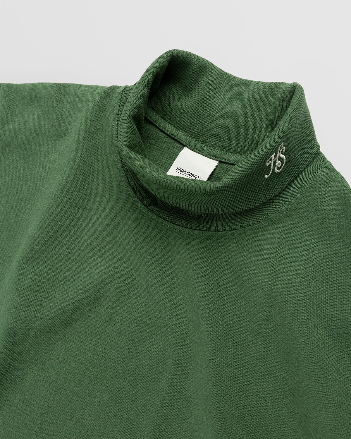 Highsnobiety – Heavy Staples Turtleneck Green - Sweats - Green - Image 7