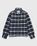 Shaggy Plaid Shirt Brown/Blue