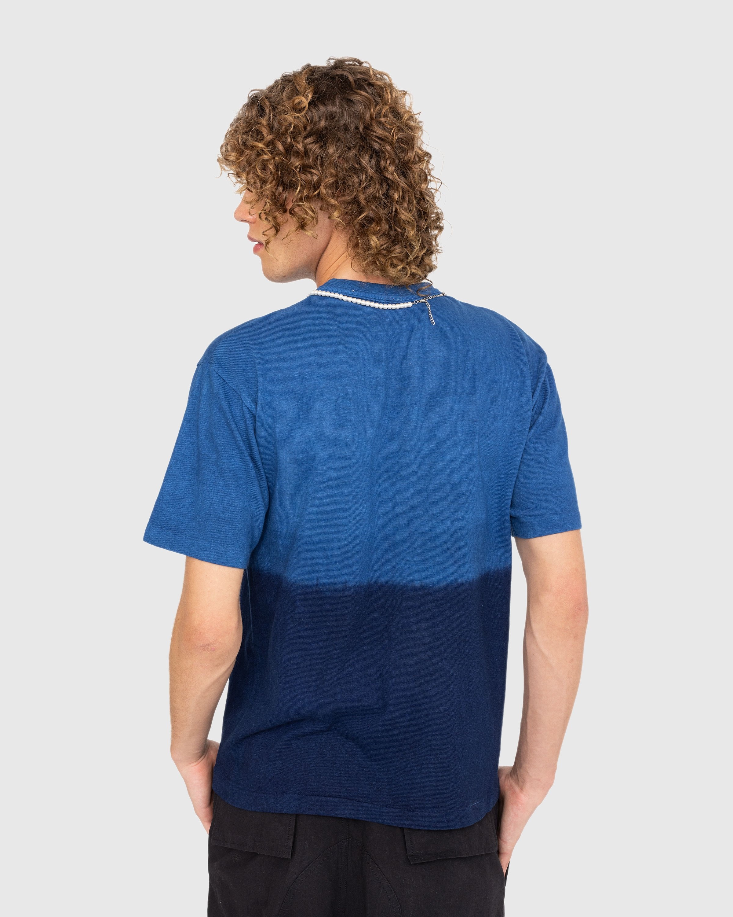 Human Made – Ningen-sei Indigo Dyed T-Shirt #2 Blue - Tops - Blue - Image 3