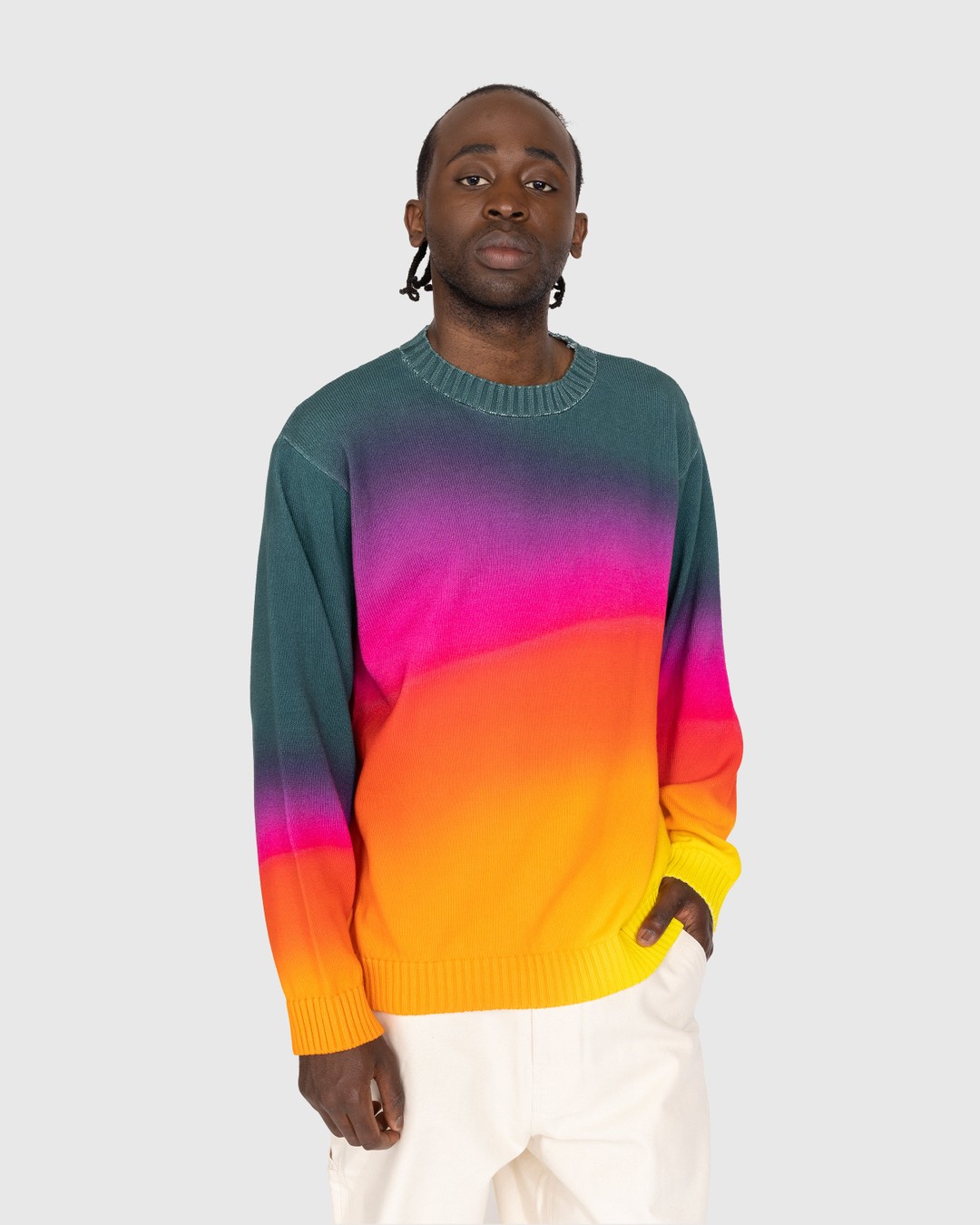 Stüssy dégradé cotton sweatshirt store
