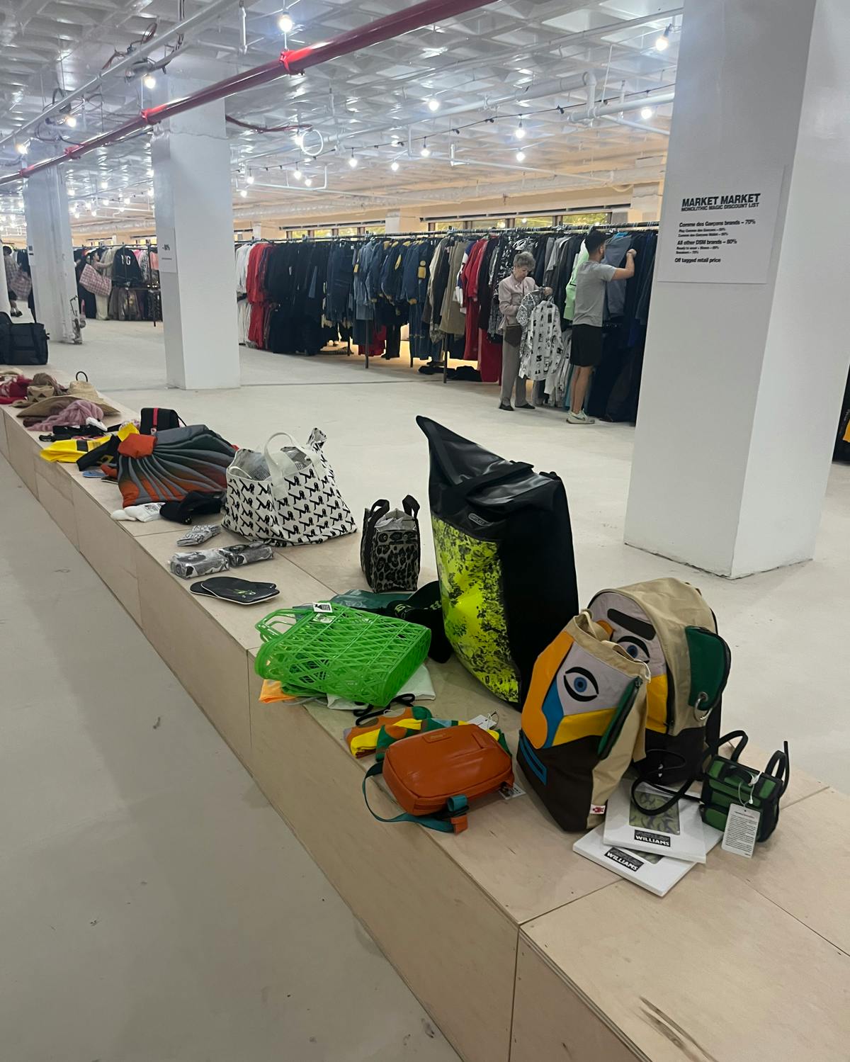 Inside Dover Street Market's NYC Sample Sale Prices, Brands