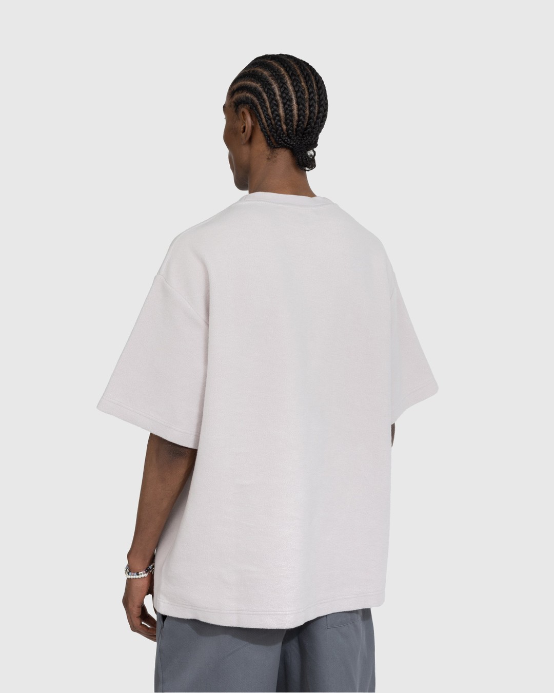Acne Studios – Logo T-Shirt Beige - T-shirts - Beige - Image 3