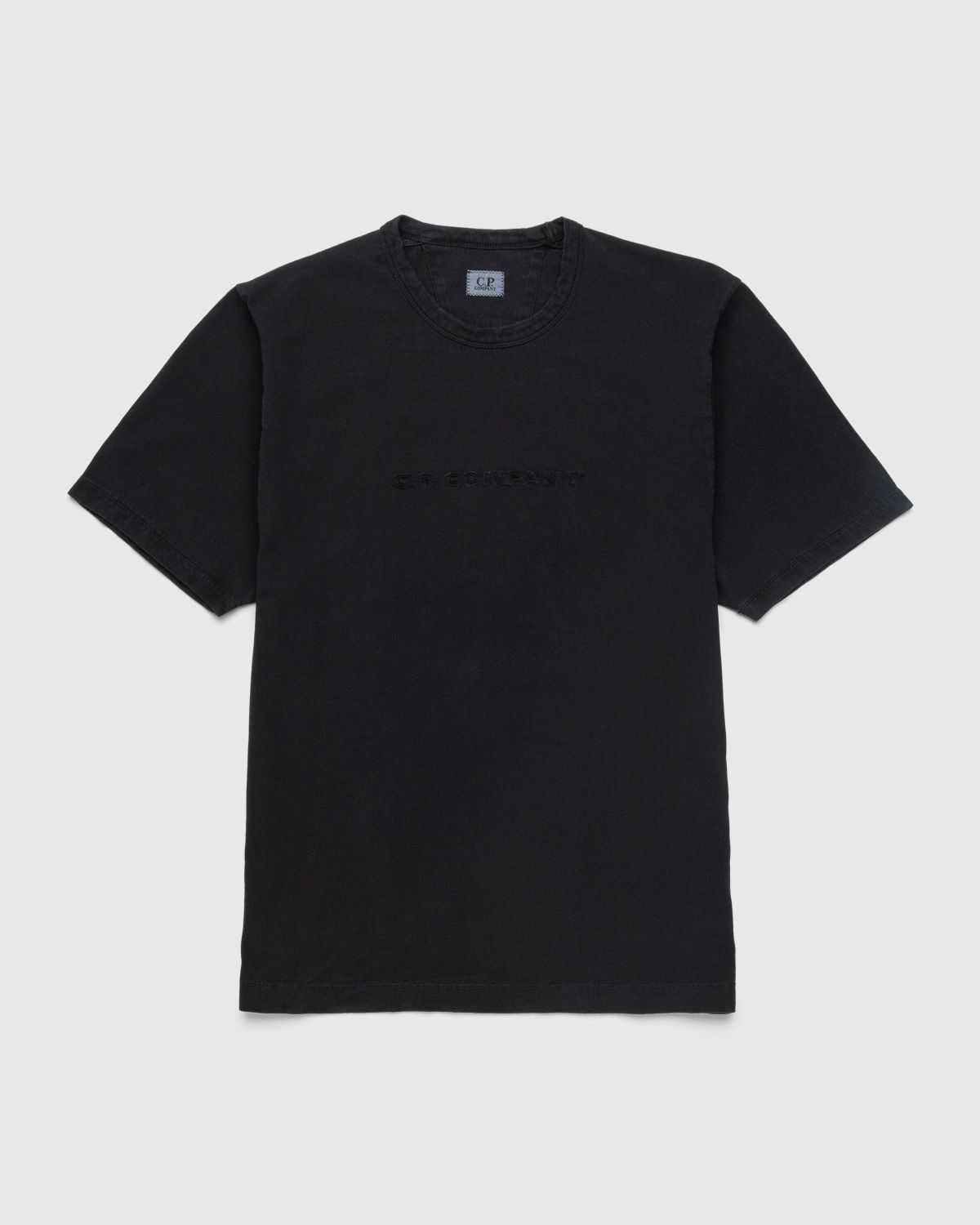 C.P. Company – 1020 Jersey Logo T-Shirt Black | Highsnobiety Shop