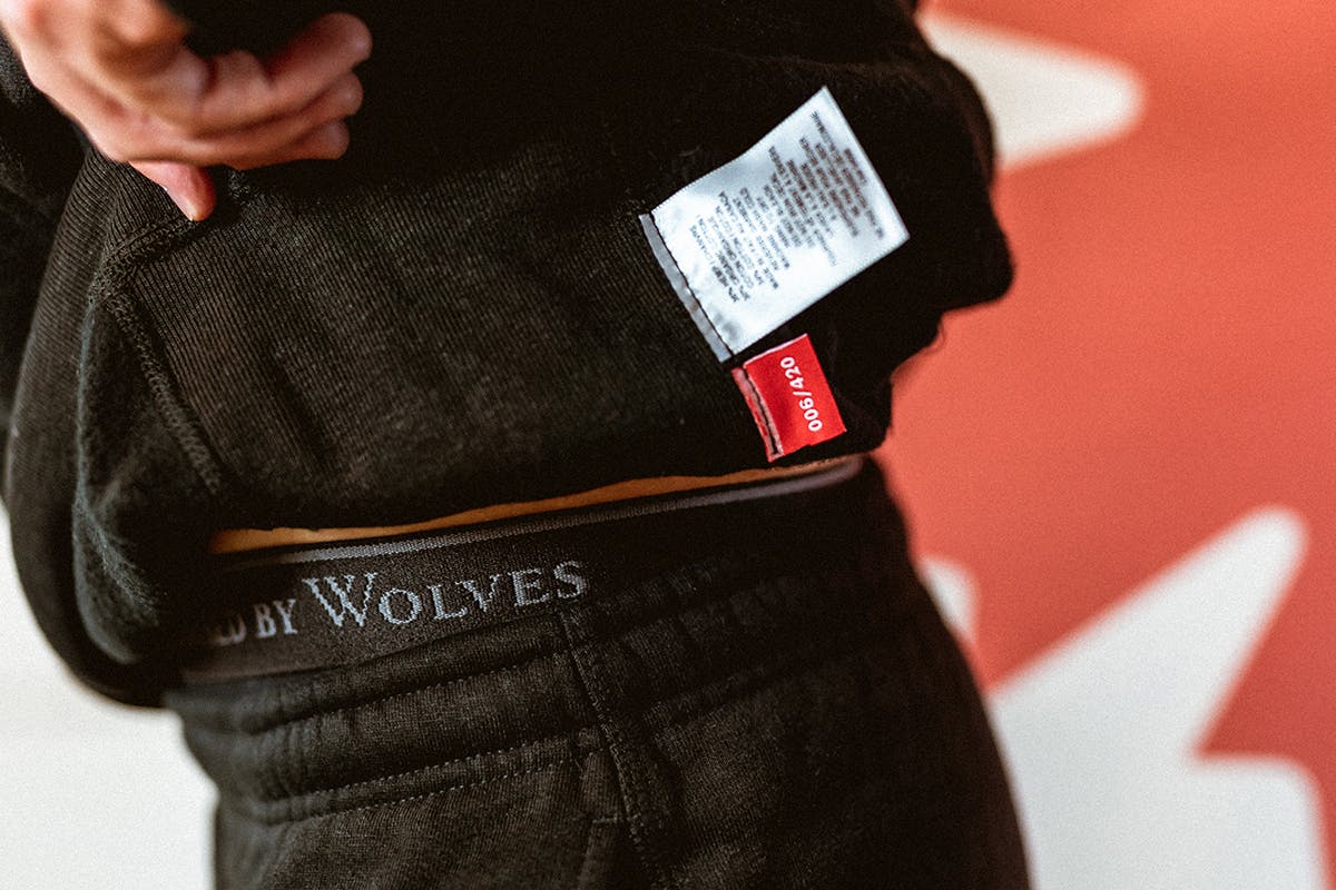 raised by wolves hemp sweatsuit