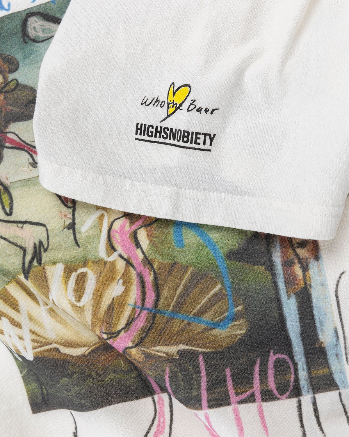 Simon Fujiwara x Highsnobiety – Birth Of Venus T-Shirt White - T-shirts - White - Image 3
