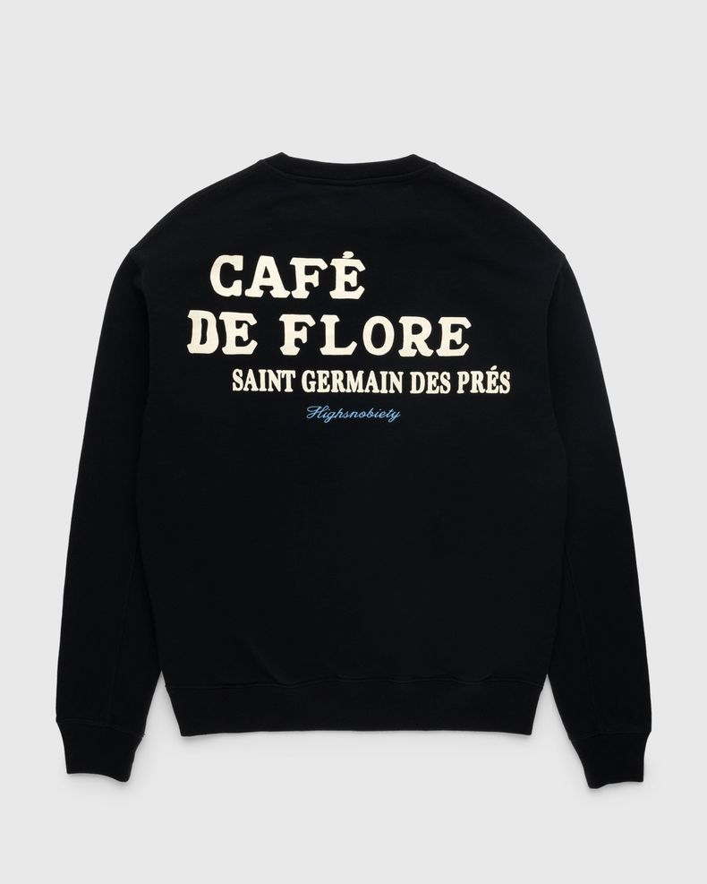 Café de Flore x Highsnobiety – Crewneck Black
