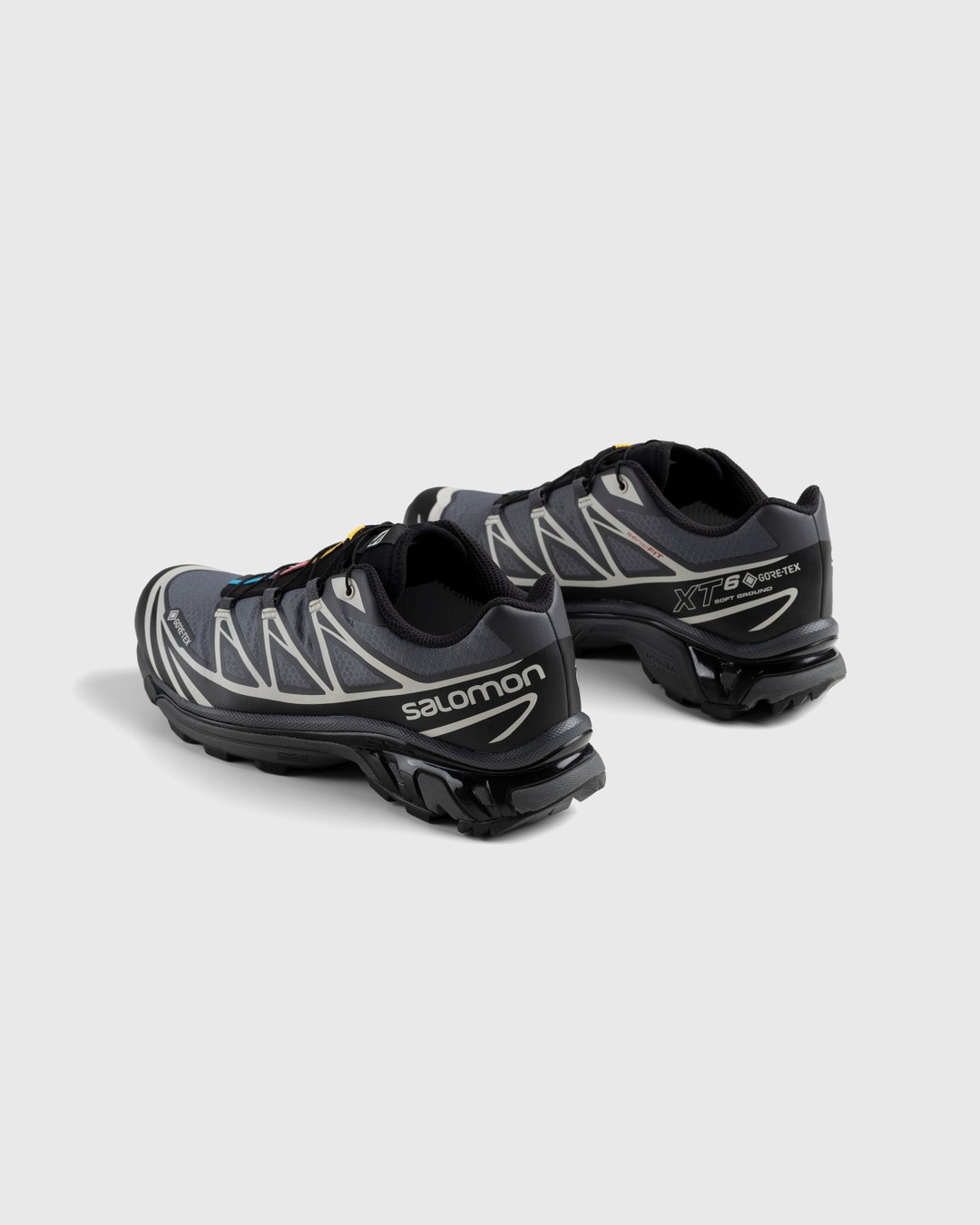Salomon – XT-6 GTX Black/Ebony/Lunar Rock - Low Top Sneakers - Black - Image 4