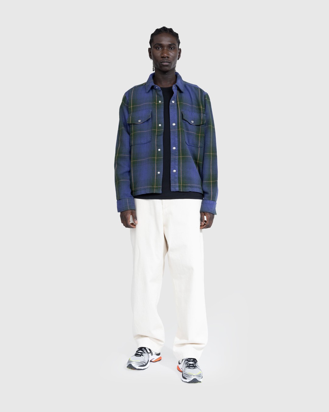 The north deals face plaid jacket
