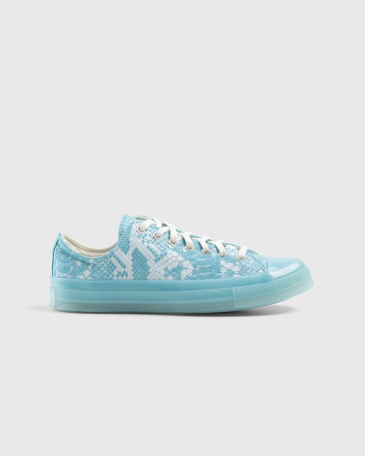 Converse x GOLF WANG Chuck 70 Ox Python Vintage White Blue Topaz