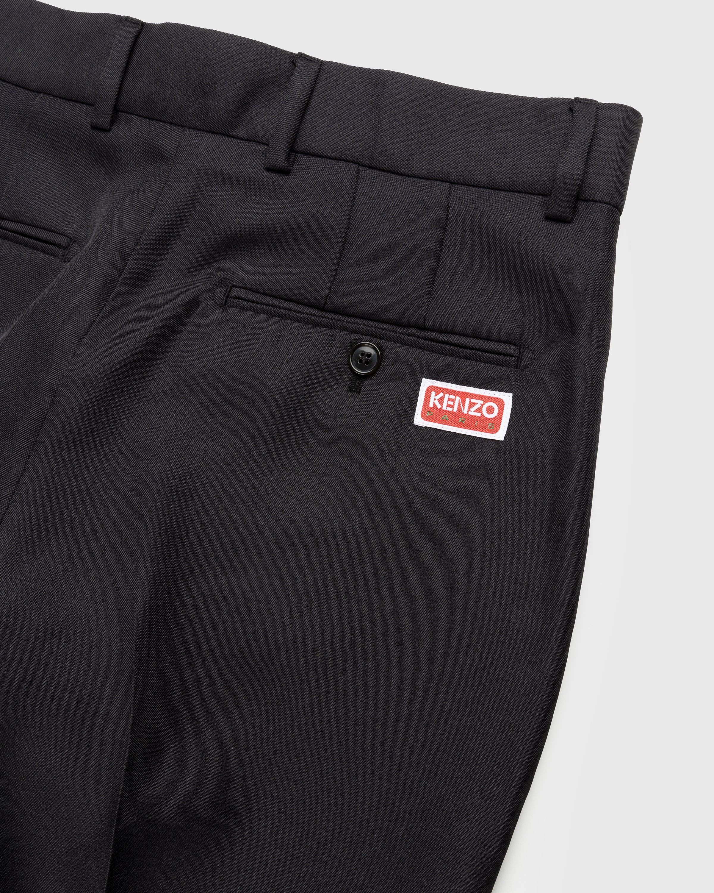 Kenzo – Slim-Fit Trousers Black - Trousers - Black - Image 4